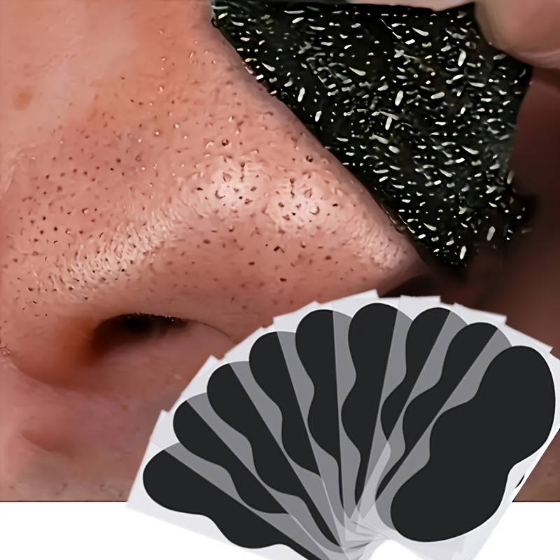 Activated Charcoal Deep Cleansing Nasal Strips (10 Pack)